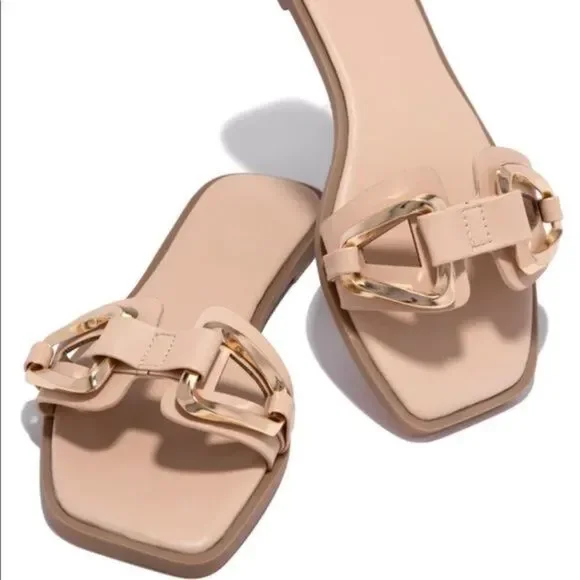 ISLAND WAVES SANDALS -‎ NUDE - Picture 4 of 6